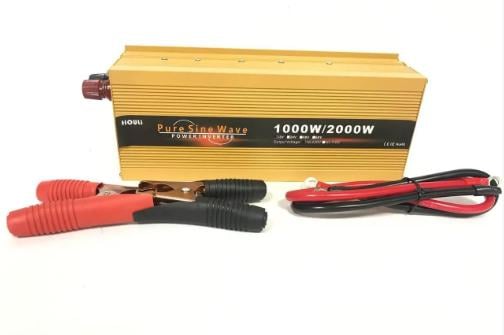 Автомобильный синусоидальный инвертор UKC 12V 220V 1200W SP-1200A (000046023)