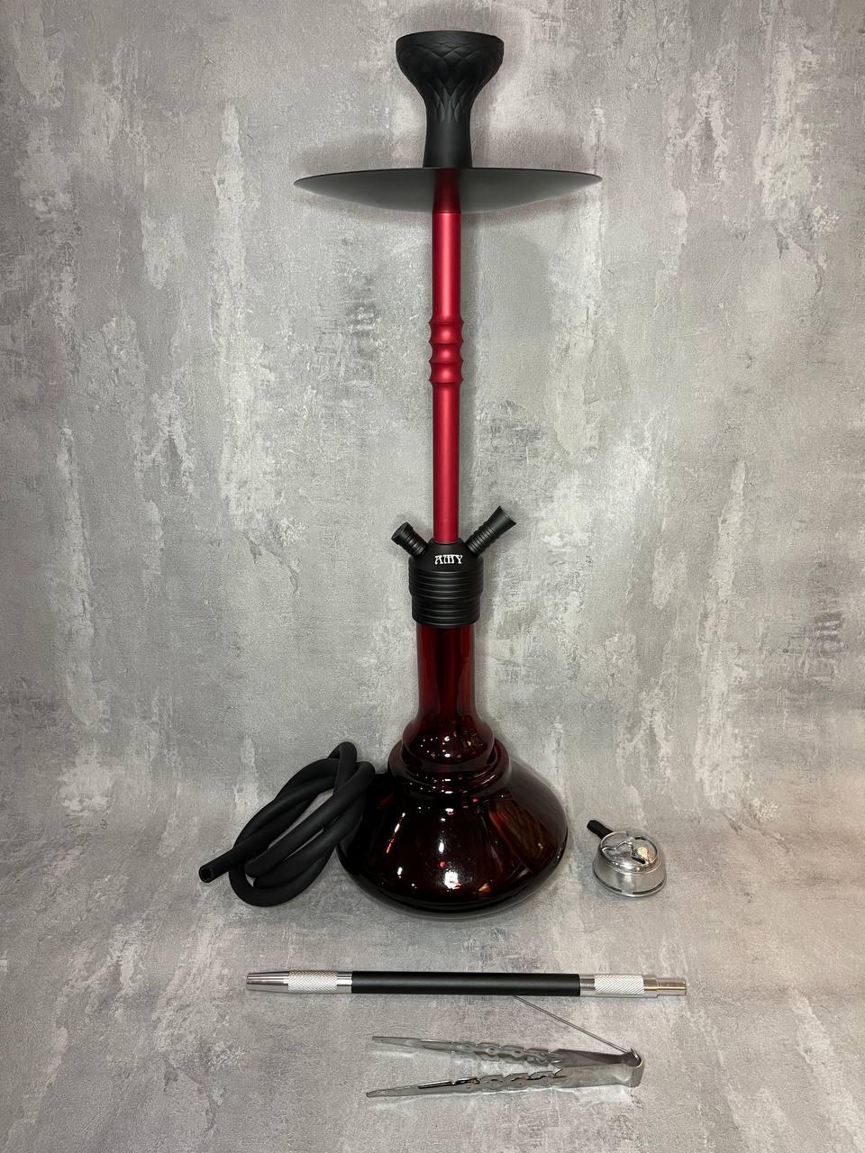 Кальян Amy deluxe 057 80 см Red/Black (365523)