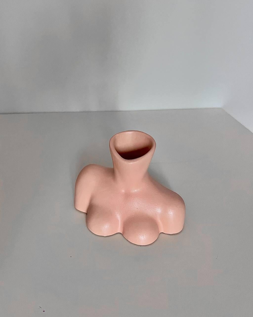 Ваза гипсовая Женская 10х14 см (0780)