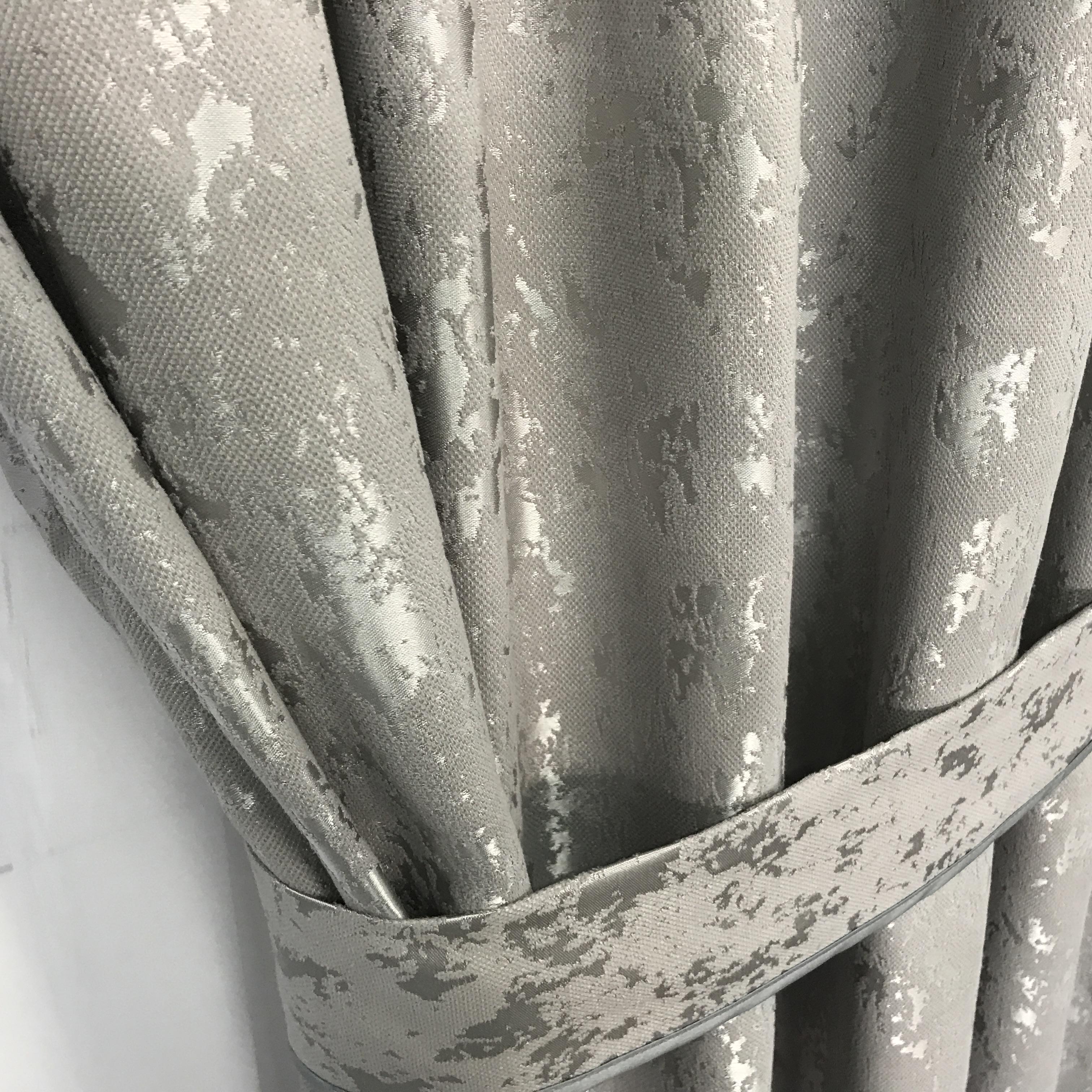 Готові мармурові штори ALBO 200x270 см 2 шт. Сірий (SH-M19-2) - фото 7