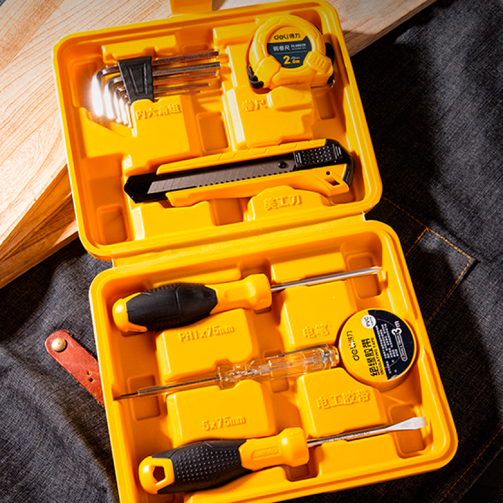 Набор инстумента Deli DL1011J 11 пр. (1378732) - фото 3 Набор инстумента Deli DL1011J 11 пр. (1378732) - фото 3