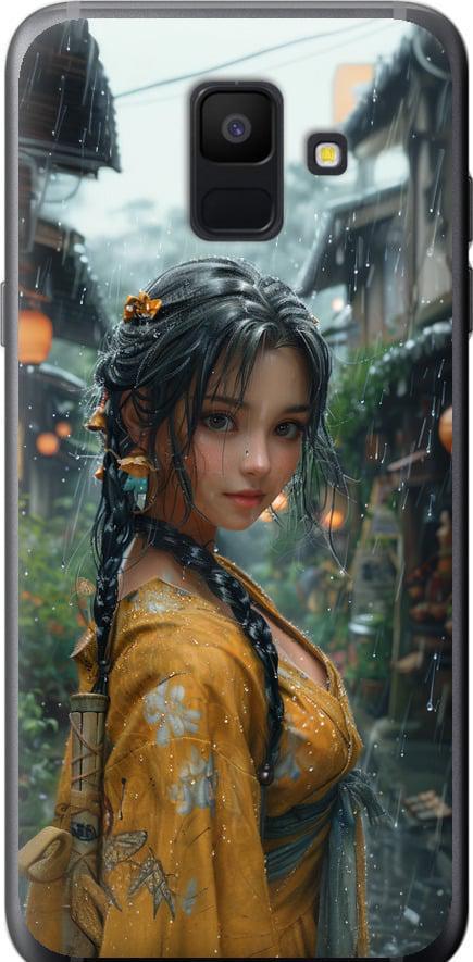 Чохол на Samsung Galaxy A6 2018 Anime-girl (6133t-1480-42517)