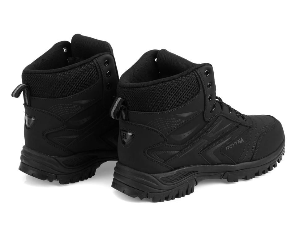 Кросівки чоловічі Royyna 7244004 високі з натуральної шкіри р. 41 Чорний (22797) - фото 3 Кросівки чоловічі Royyna 7244004 високі з натуральної шкіри р. 41 Чорний (22797) - фото 3