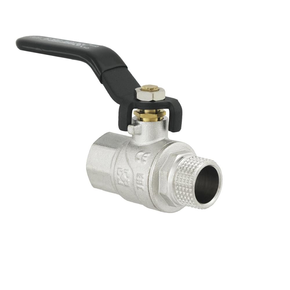 Кран шаровой Raftec PN40 НВ 1/2" Black (DRH11)