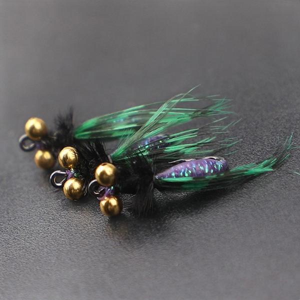 Набір мушок 5 шт. (F00044) - фото 3 Набір мушок 5 шт. (F00044) - фото 3