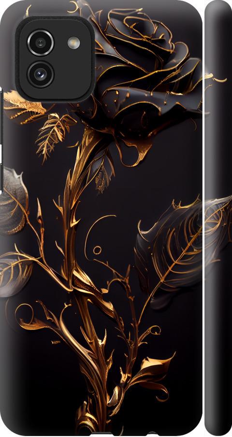 Чехол на Samsung Galaxy A03 A035F Роза 3 (5552m-2499-42517)