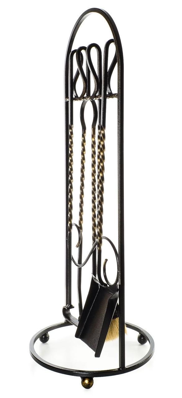 Каминный набор Факел с дровницей 4 инструмента - фото 9