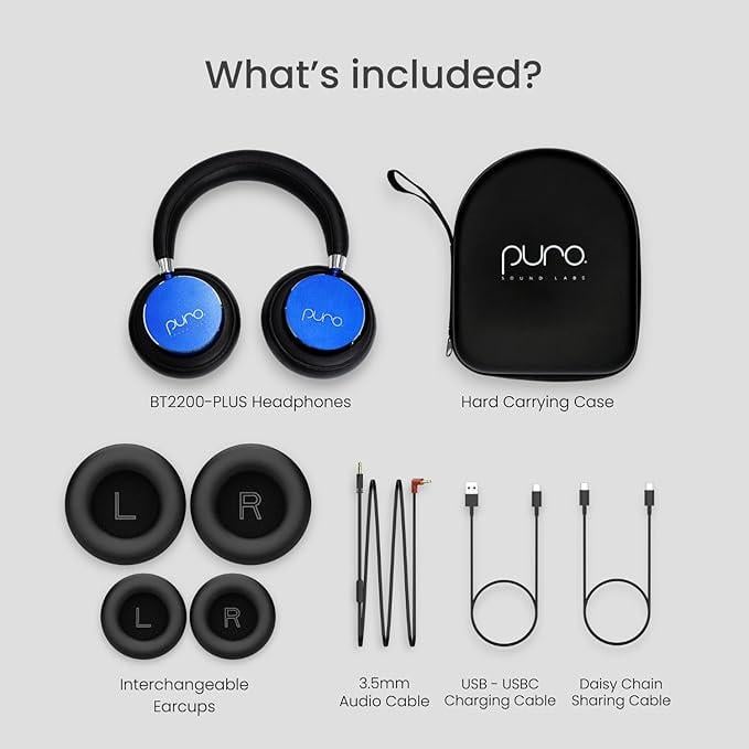 Навушники дитячі Puro Sound Labs з обмеженою гучністю (BT2200s) - фото 7