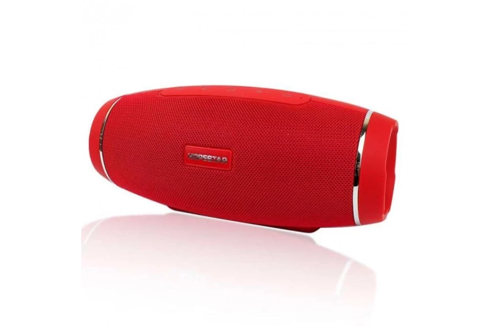 Колонка бездротова портативна HOPESTAR H27 Bluetooth Red (373758) - фото 3