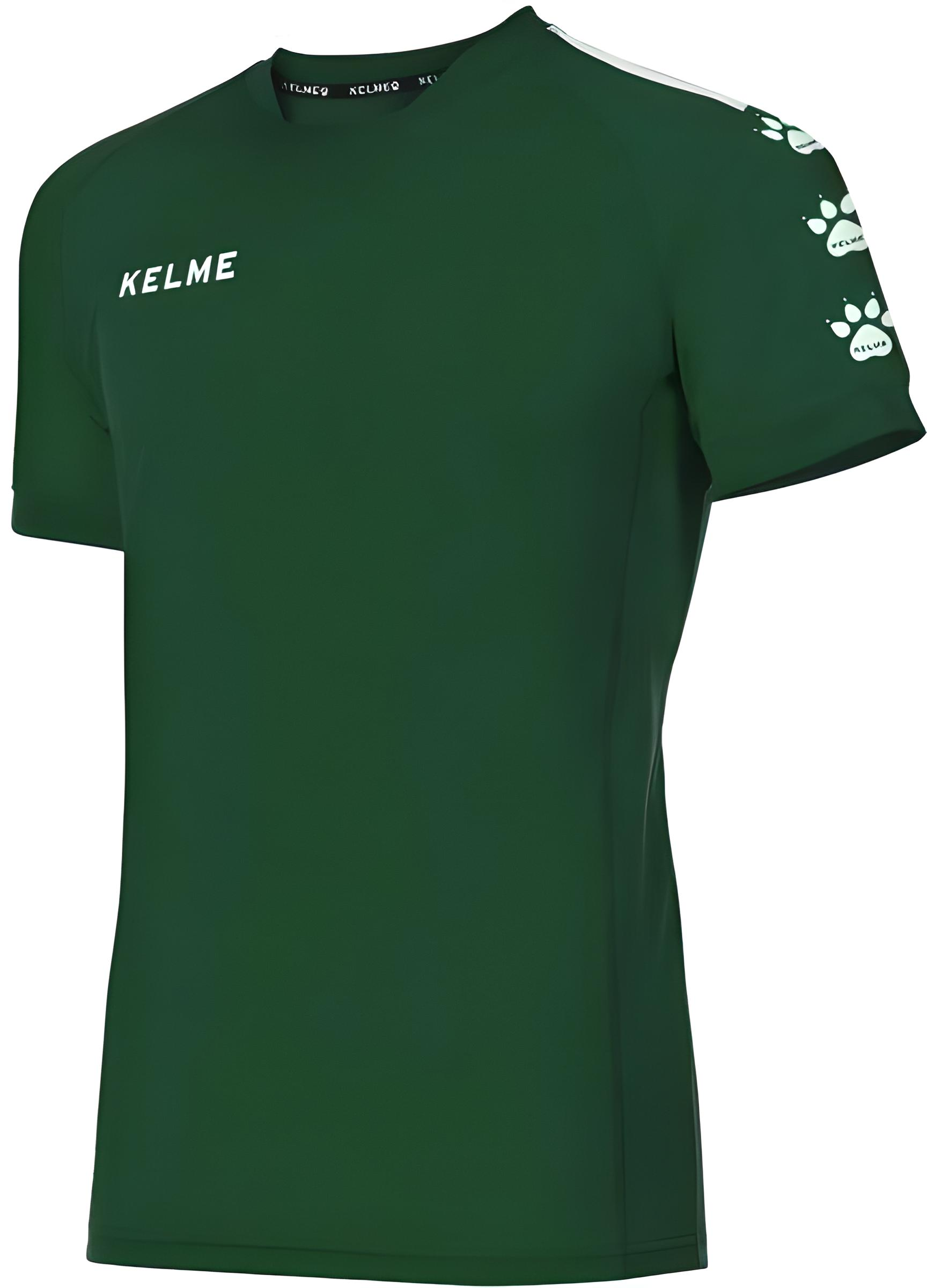 Футболка Kelme LINCE 78171.0092 S Зеленый/Белый
