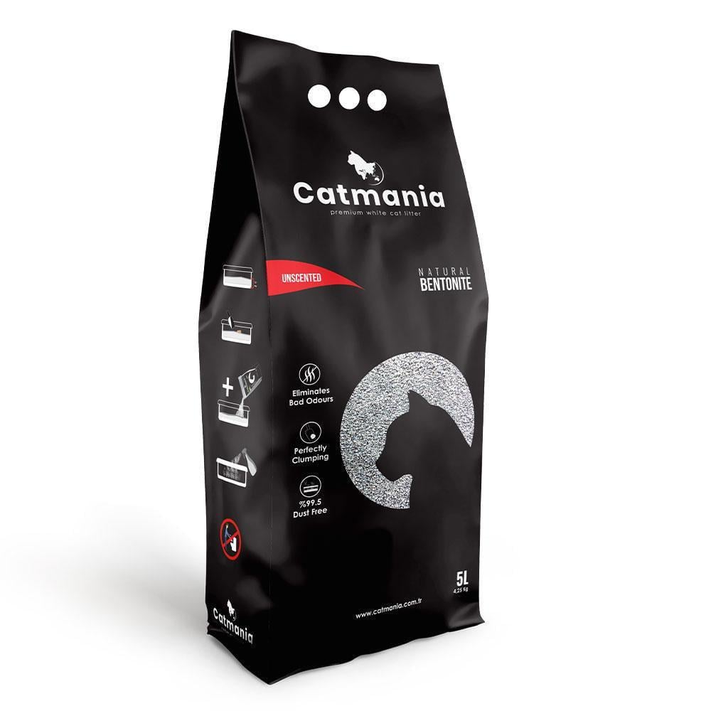 Наповнювач бентонітовий Catmania класичний 5 л