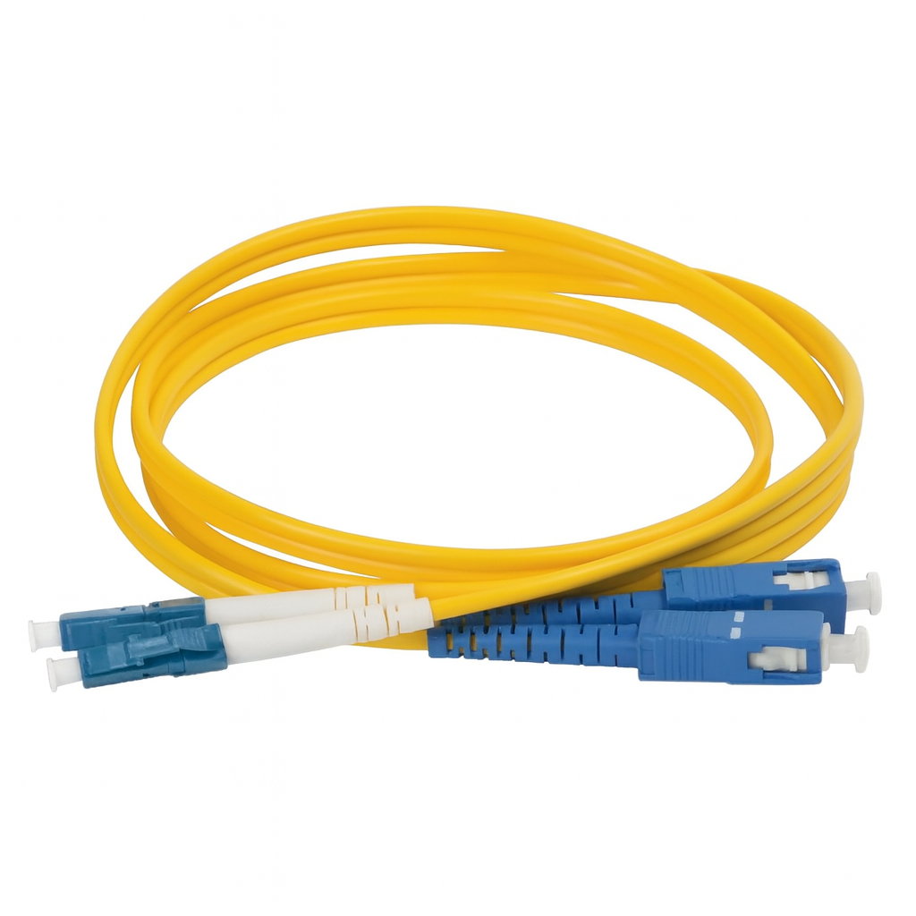 Патч-корд оптический GreenVision SC UPC LC UPC армированный одномодовый 3 м (619388) Патч-корд оптический GreenVision SC UPC LC UPC армированный одномодовый 3 м (619388)