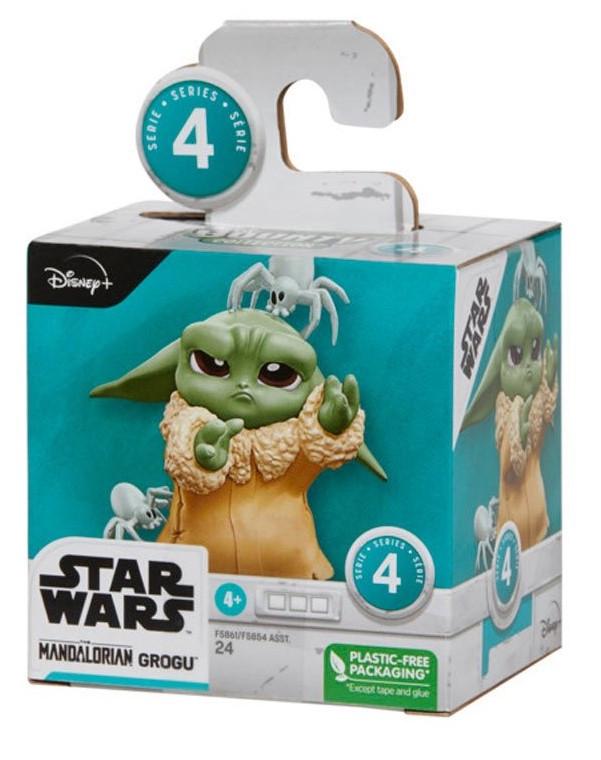 Фигурка для геймеров Star Wars Mandalorian Baby Bounties Pesky Spiders Grogu Mini-Figures Yoda 6 см (WST SW TM SG Y)