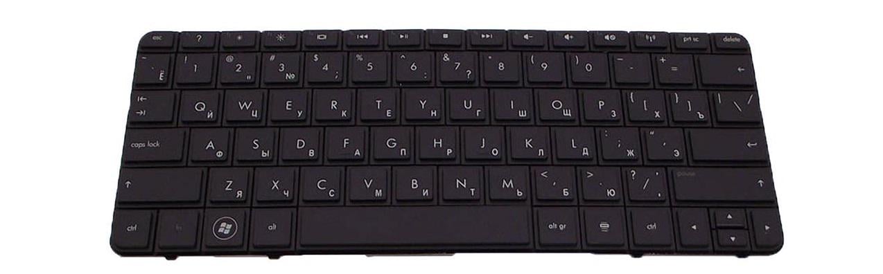 Клавиатура для ноутбука HP Compaq Mini CQ10-400 матовая (608769-251)