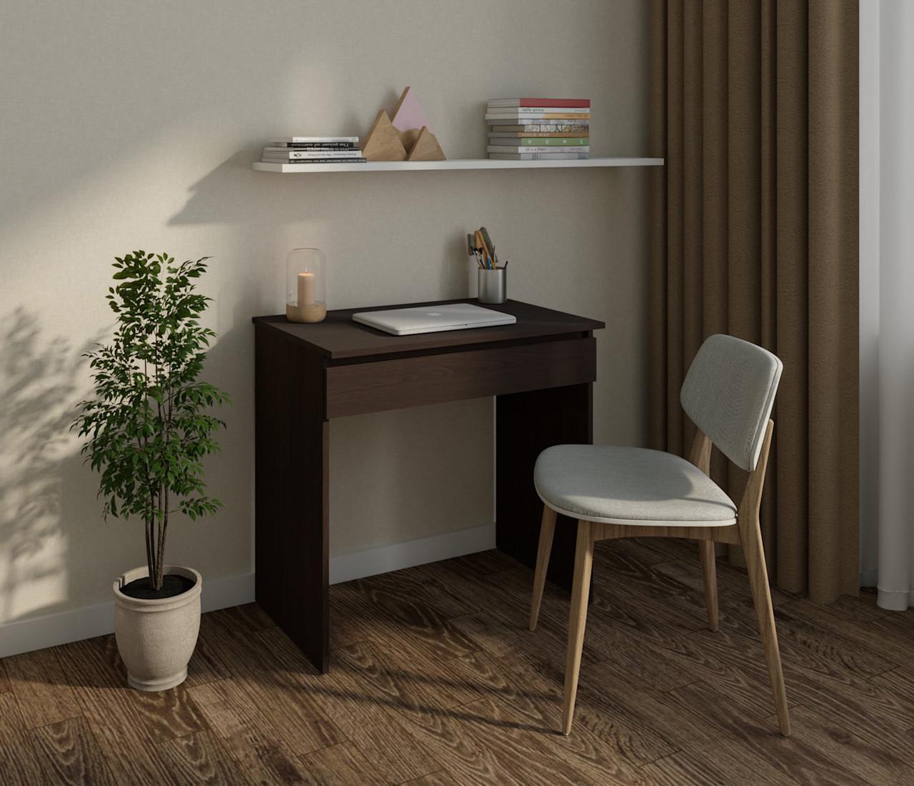 Компьютерный стол MebelProff КС-30 с выдвижным ящиком Венге (26438058)