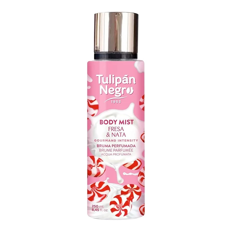 Мист для тела Tulipan Negro Strawberry & Cream 250 мл (2592536738) Мист для тела Tulipan Negro Strawberry & Cream 250 мл (2592536738)