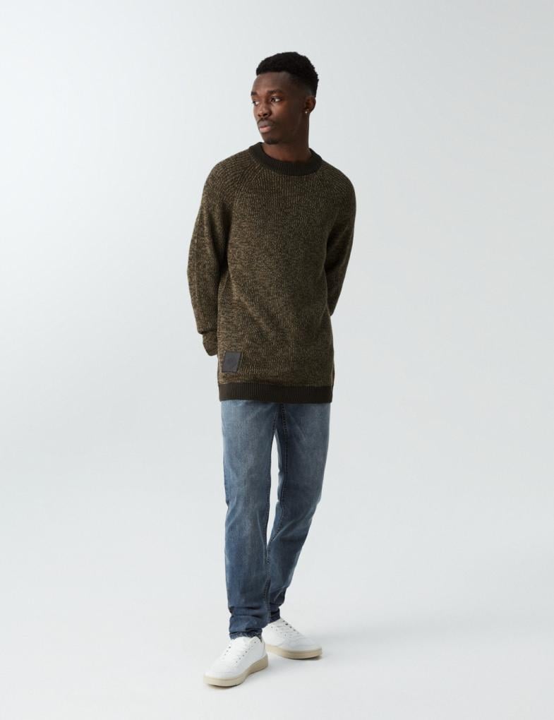 Светр чоловічий Diverse SOLDAR L Хакі меланж (5902598774163) - фото 4 Светр чоловічий Diverse SOLDAR L Хакі меланж (5902598774163) - фото 4