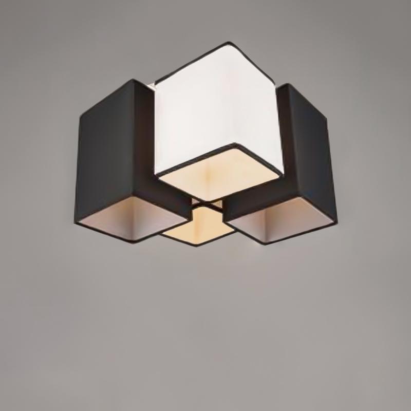 Люстра потолочная Light House SRS-16087/4 на чотири лампы Черный