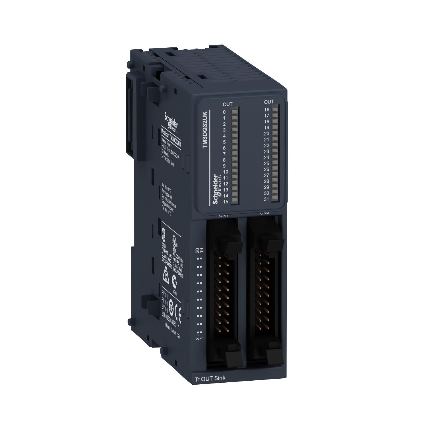 Модуль Schneider Electric TM3 32 выхода на транзисторе NPN/HE10 (TM3DQ32UK)