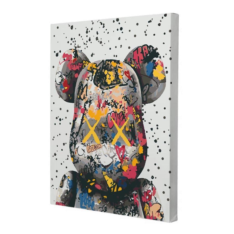 Картина по номерам Bearbrick 40x50 см (RB-0802)