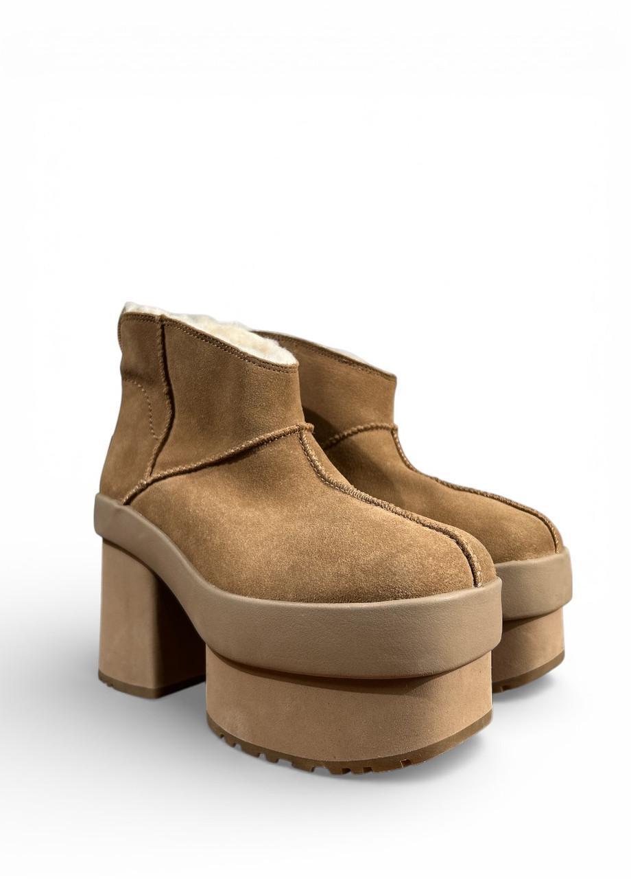Ботинки UGG New Heights Platform Mini s/n1157910 р. 37 US 6 23 см Коричневый (2902147243)
