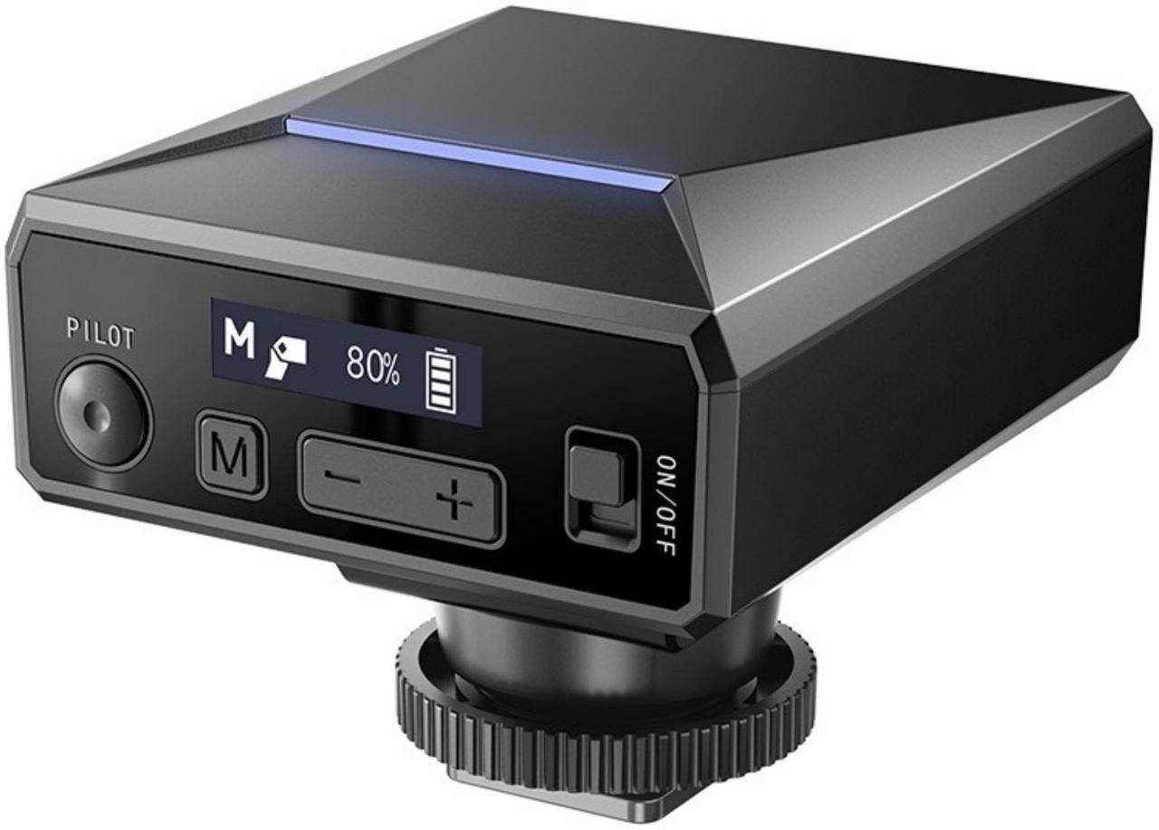 Спалах для фотоапаратів компактний Panasonic G12 Mini Camera Flash Speedlite з USB-C і акб 1200 мА