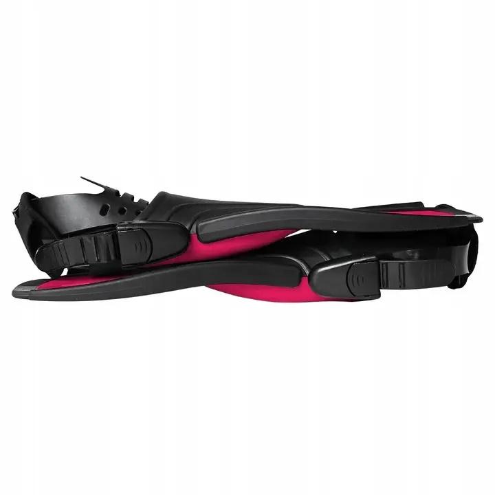 Ласти SportVida р. 34-38 Black/Pink (SV-DN0008JR) - фото 2