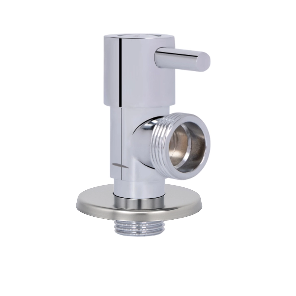 Кран кутовий Thermo Alliance Standart 1/2"ЗЗ керамічна букса ручка-паличка для приладів (SD00053527) - фото 2