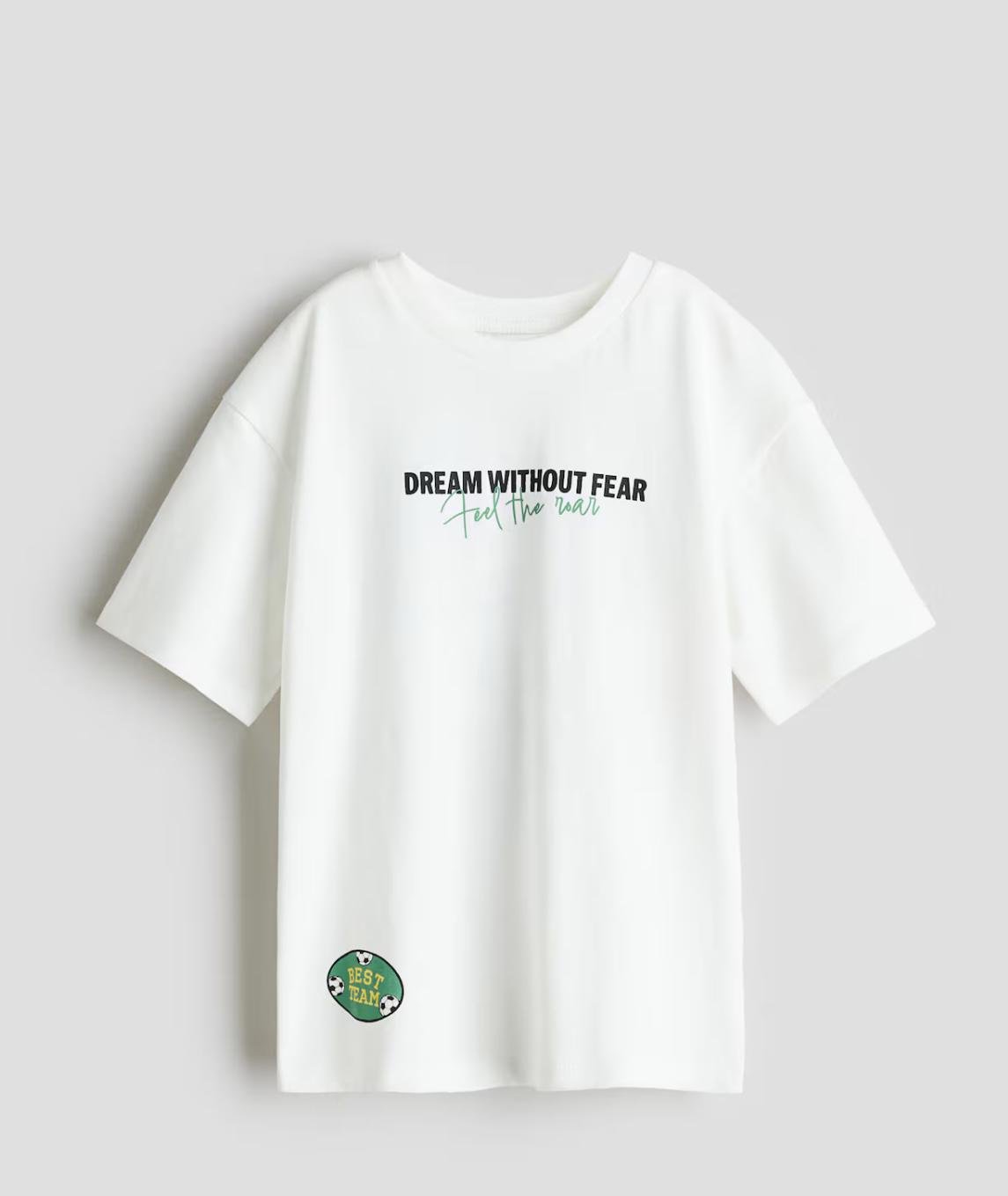 Футболка детская H&M 110-116 см Белый (3273)