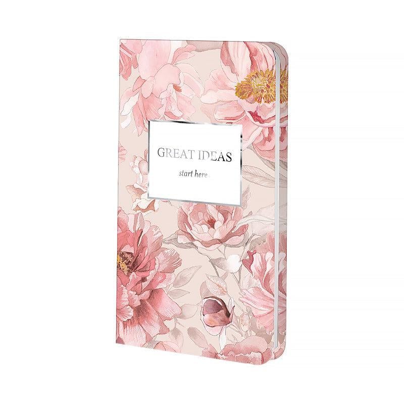Еженедельник датированный 2026 Axent Pocket Peony Dreams 90х150 мм 192 стр. (8525-26-2-A-CC)