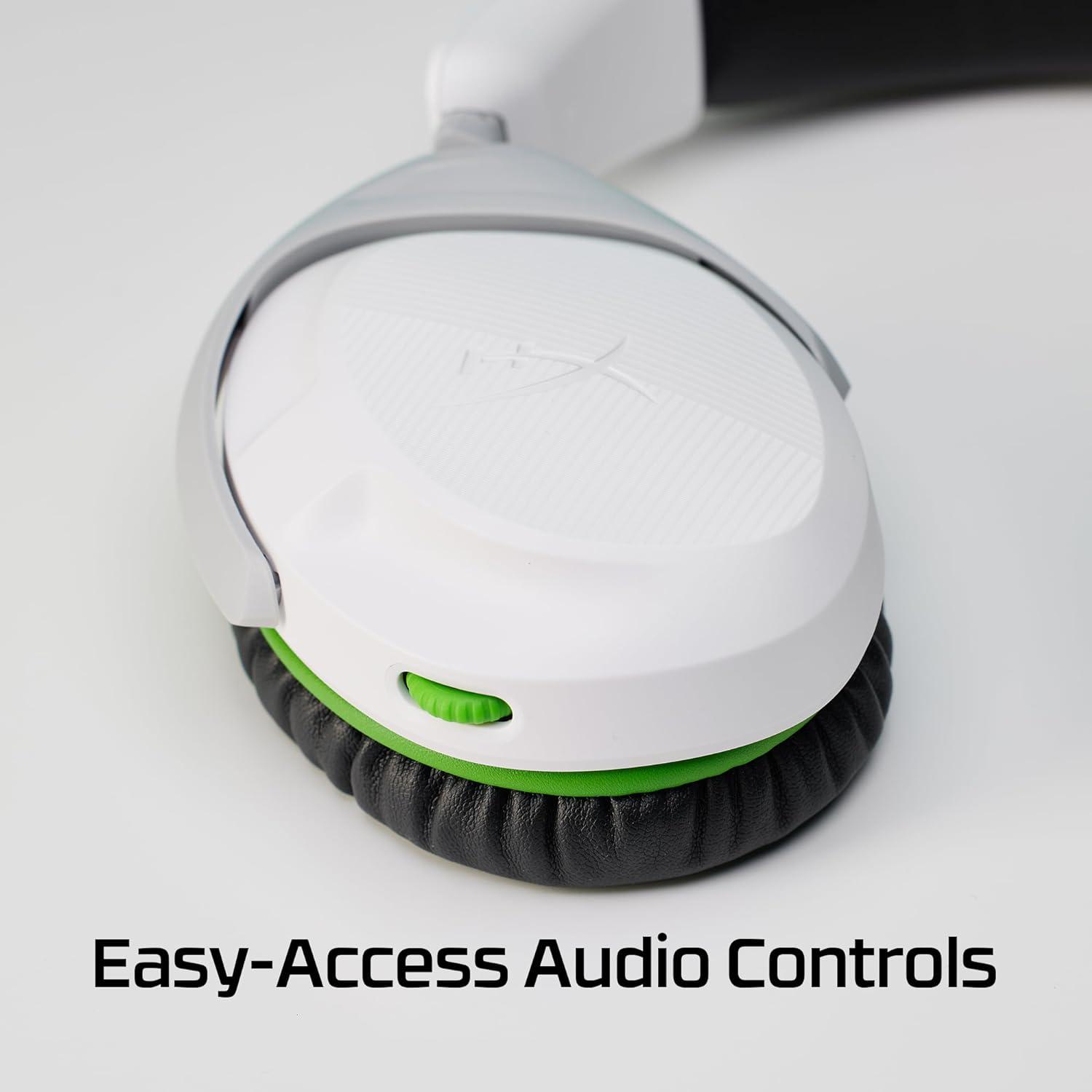 Навушники HyperX Cloud Stinger 2 для Xbox з мікрофоном mini-jack 2 м Біло-зелений (619126) - фото 8
