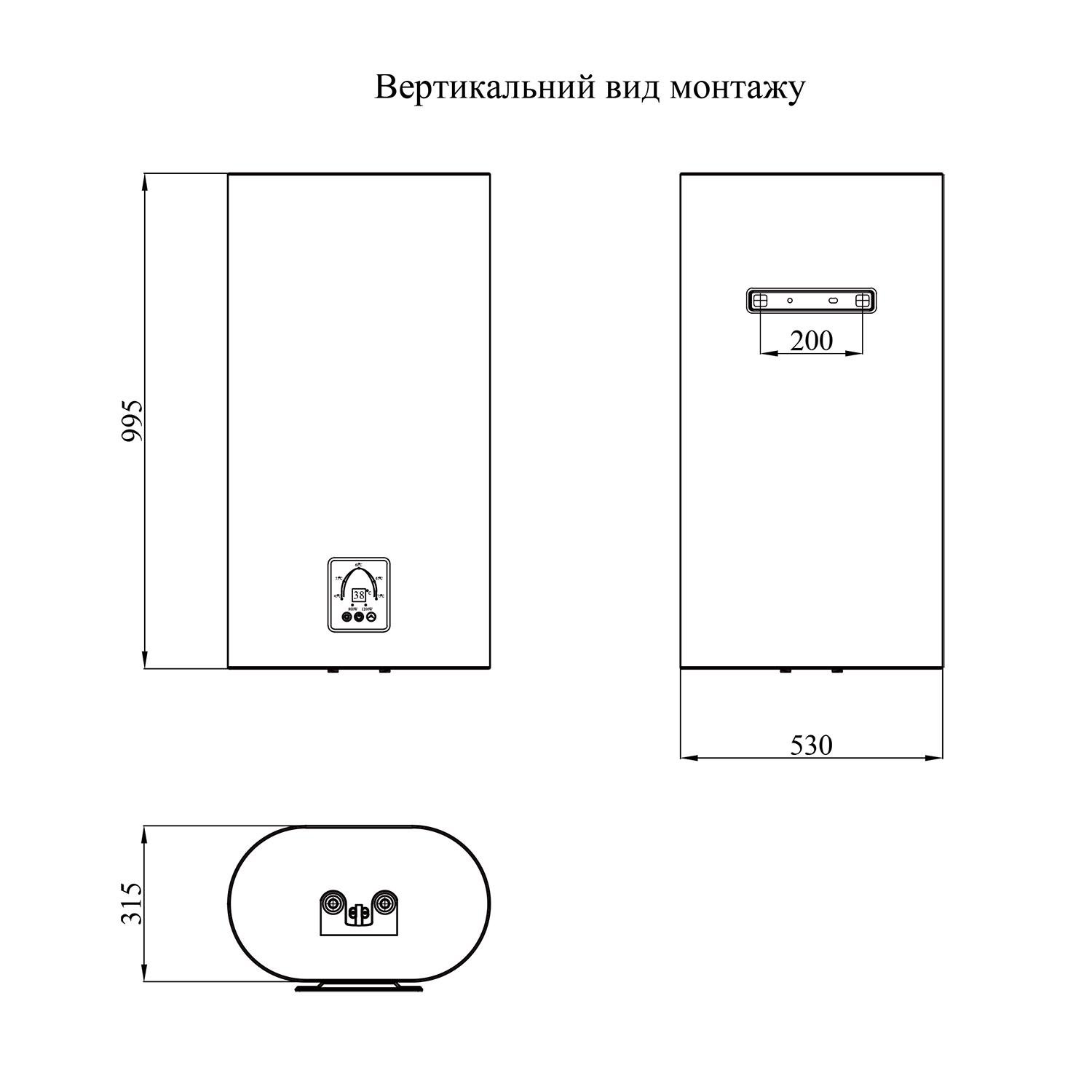 ᐉ Водонагреватель Kroner Flacher K80F2-D с сухим ТЭНом (31151) • Купить ...