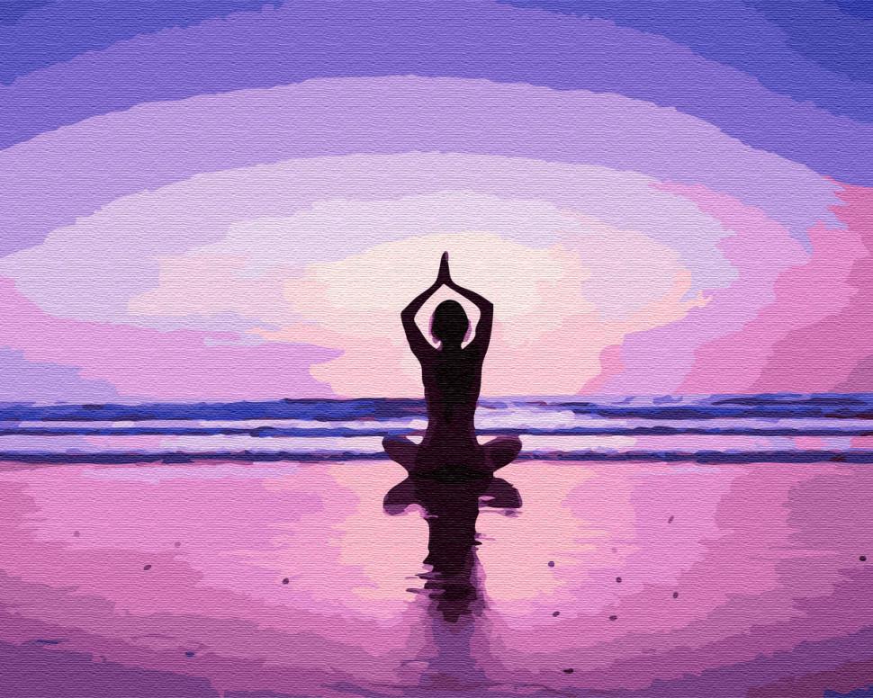 Картина по номерам Brushme Медитативная практика (GX34816)