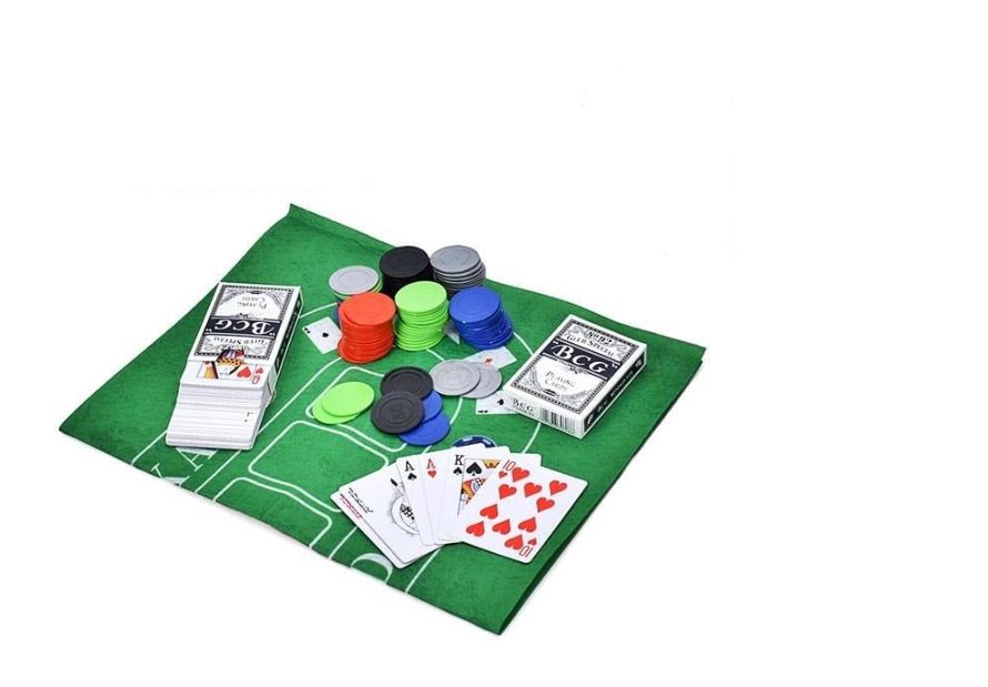 Игра настольная SHANTOU YISHENG покер и блэкджек 2в1 (3896-46)