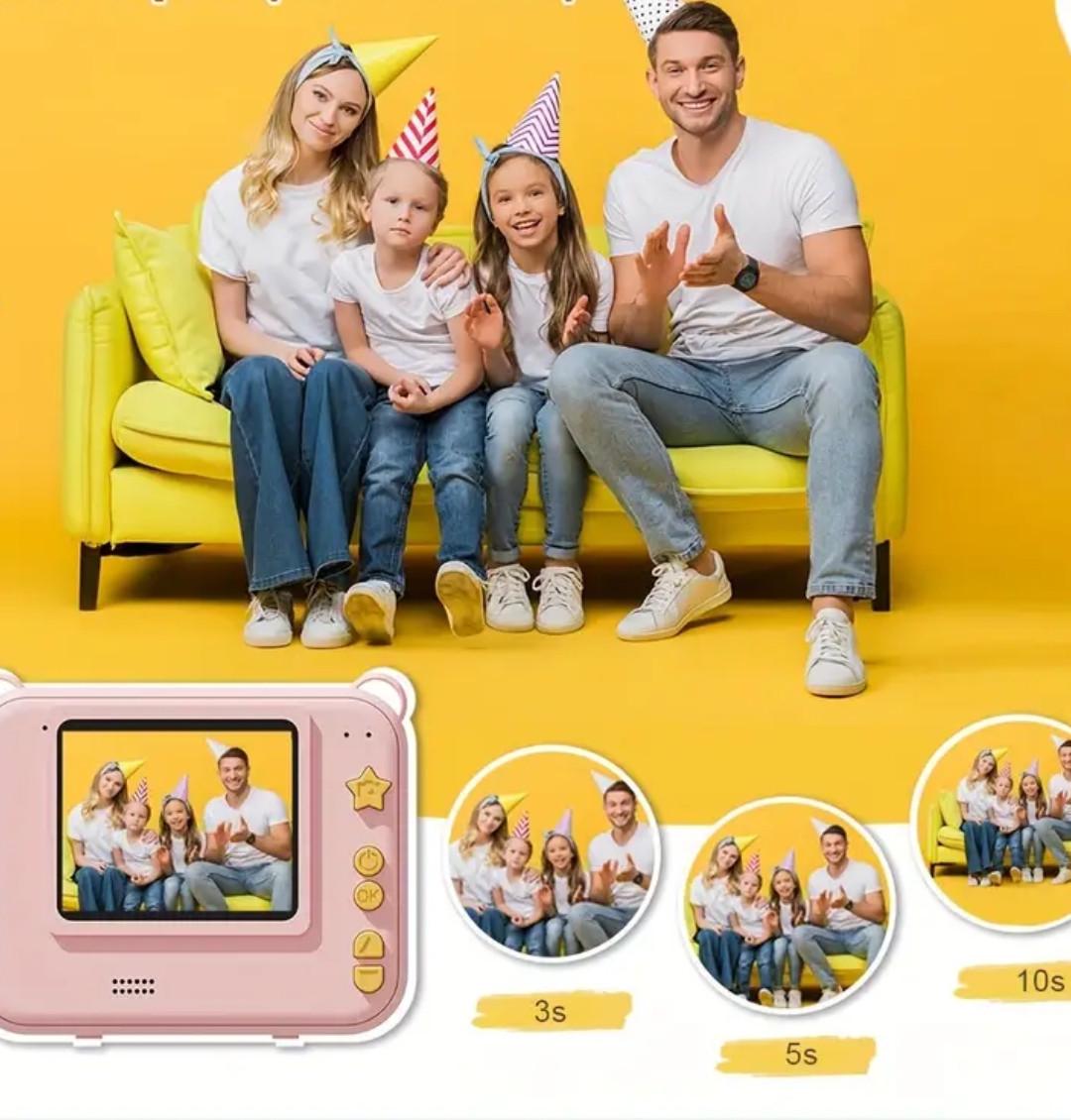 Цифровий дитячий фотоапарат P2 для миттєвого друку та запису відео з USB - фото 3 Цифровий дитячий фотоапарат P2 для миттєвого друку та запису відео з USB - фото 3