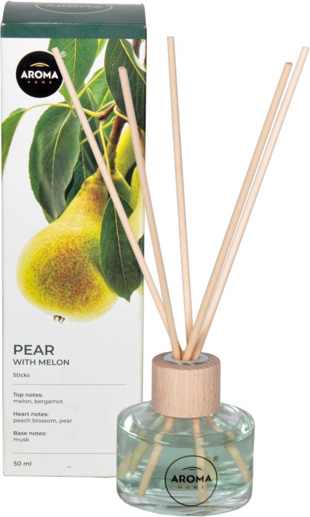 Ароматизатор для авто Aroma Home Sticks Pear With Melon під сидіння рідкий 50 мл (0308433) - фото 1