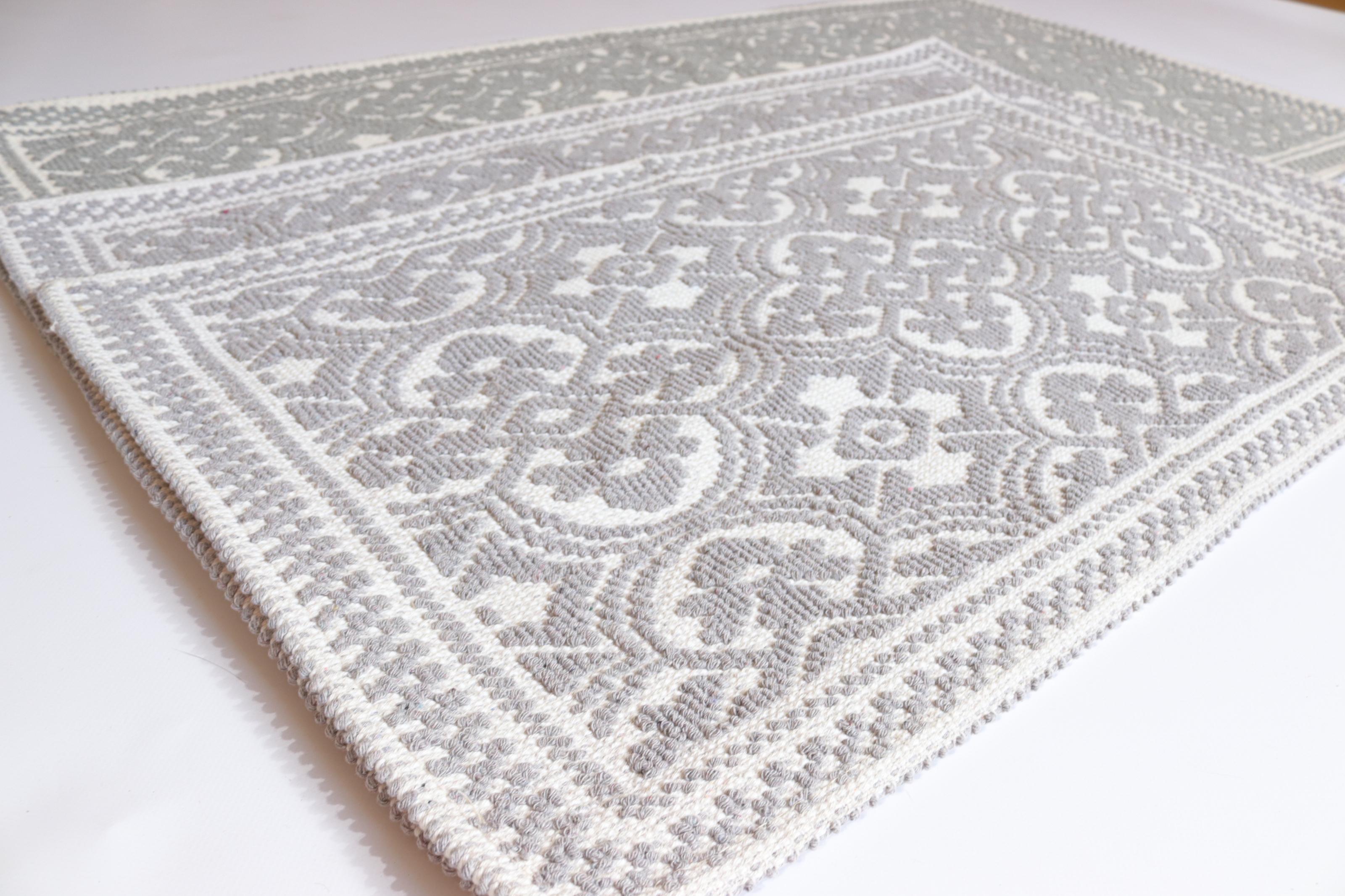 Коврик в ванную Tropichome Букле хлопковый 150x100 см (1436) - фото 7