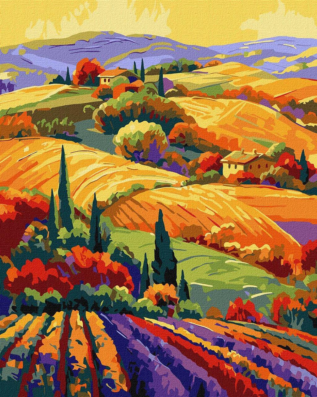 Картина по номерам Ideyka Красочный пейзаж 40х50 см (2824289413)