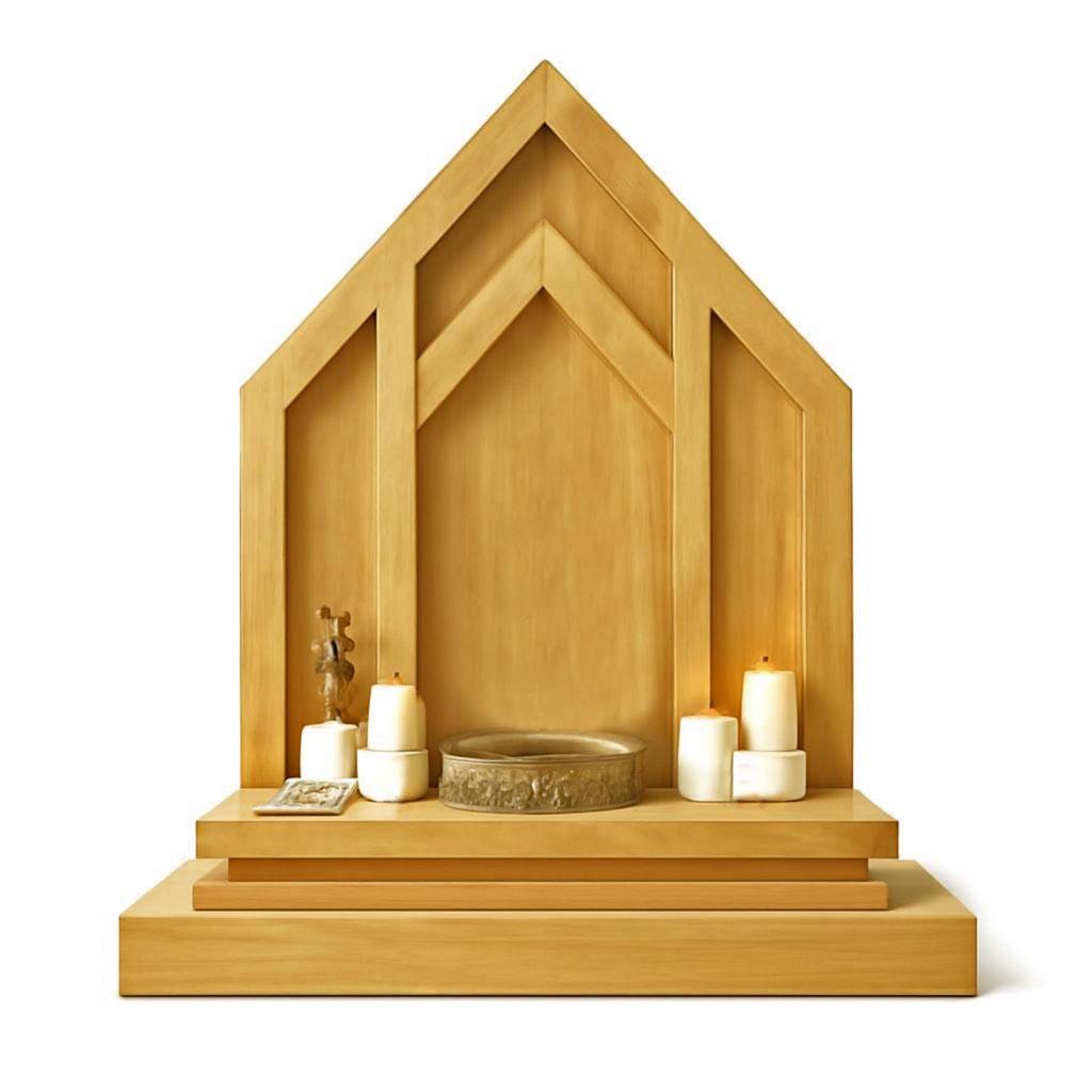 Алтарь для медитации из дерева Марагос Карри (ЛАТ-000803)