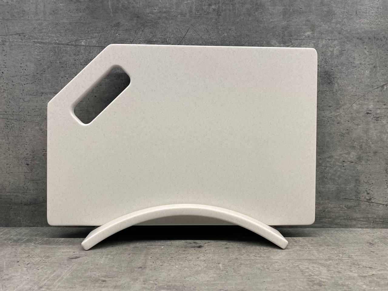 Дошка кухонна Stratus на підставці зі штучного акрилового каменю 350x235 мм (23872531) Дошка кухонна Stratus на підставці зі штучного акрилового каменю 350x235 мм (23872531)