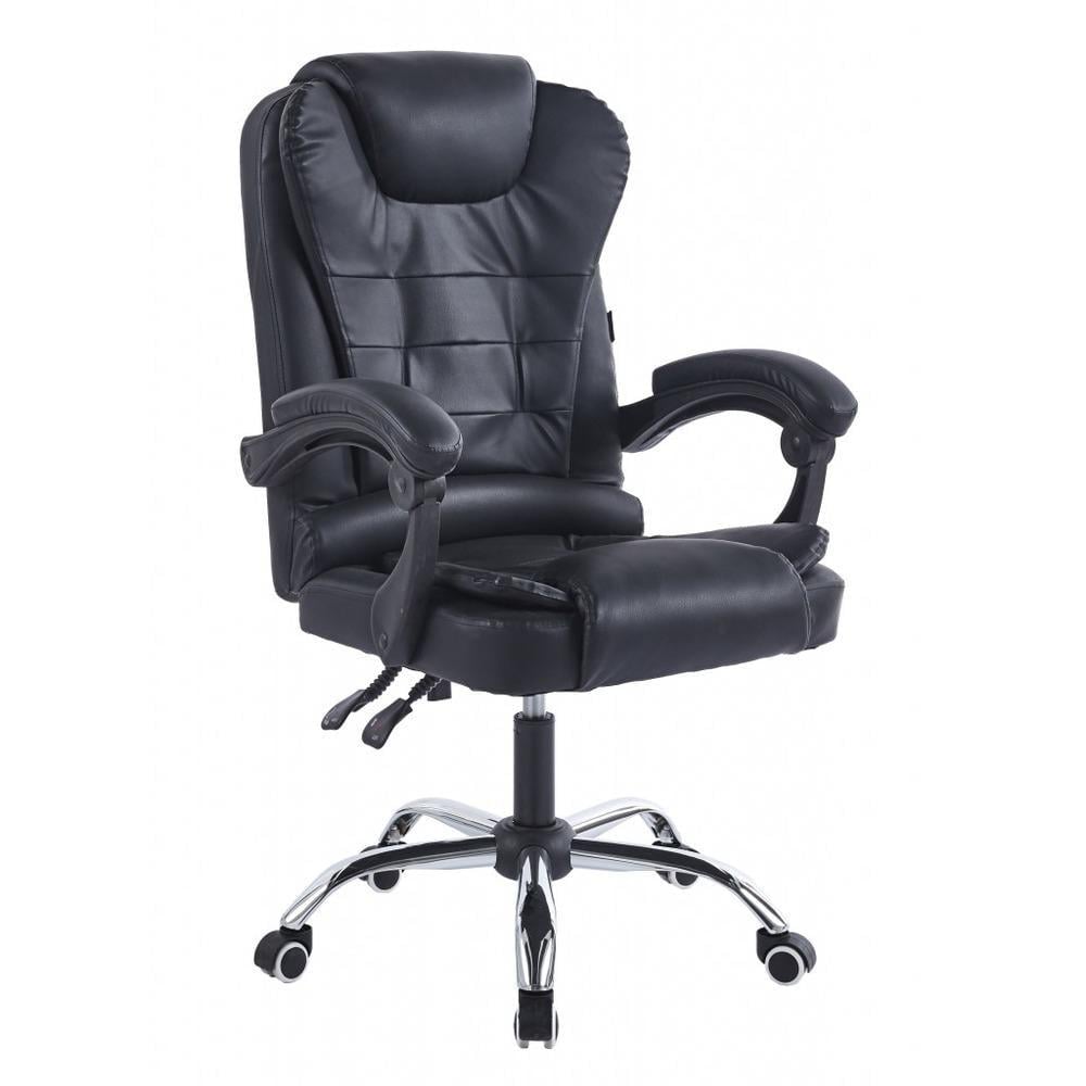 Кресло офисное Bonro BN-6070 эко-кожа Черный (29-76-42400439)
