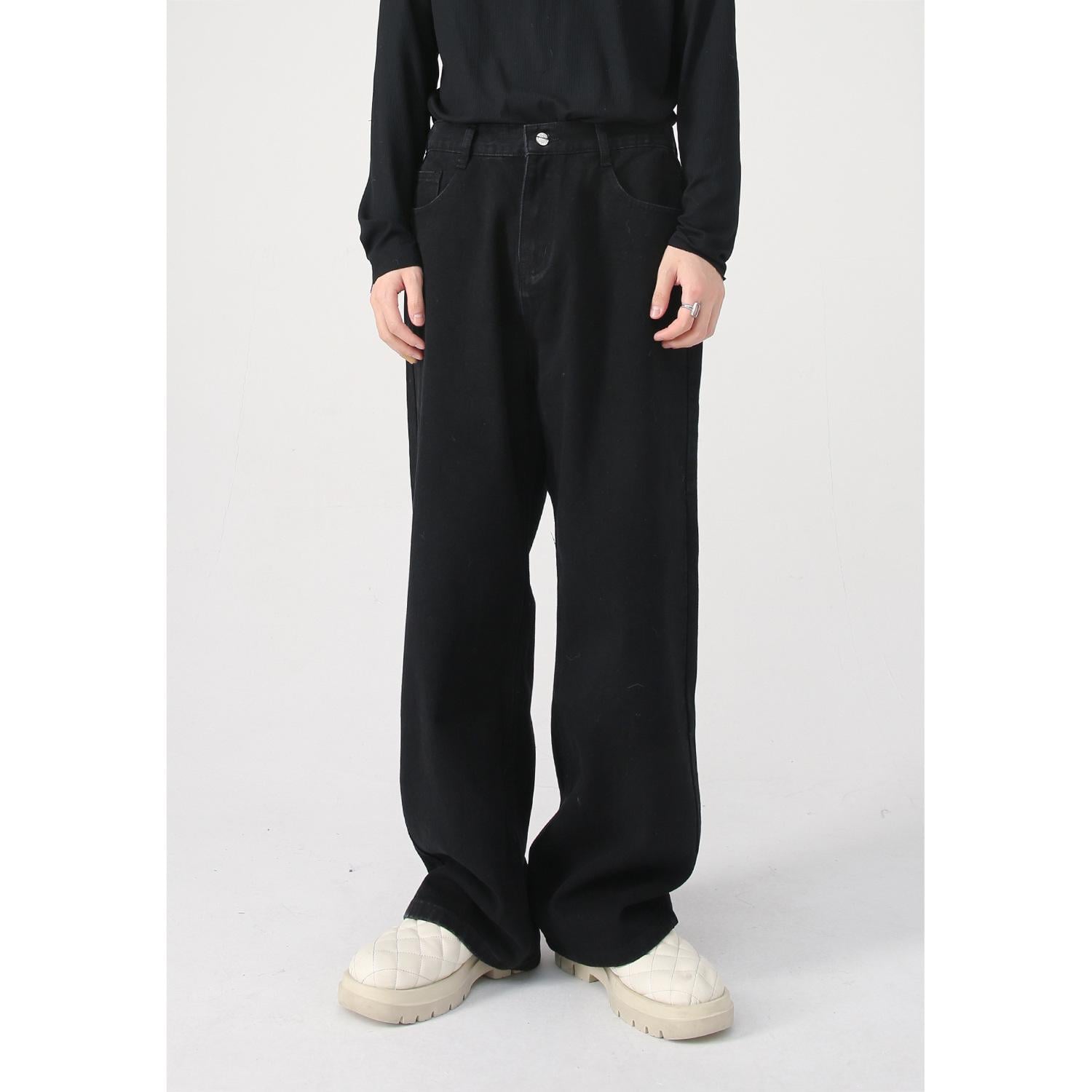 Джинси широкі Super Baggy чоловічі L (388-black-L)