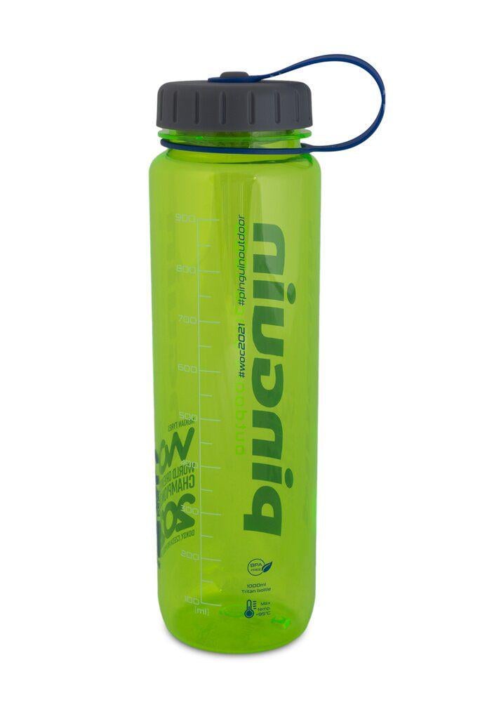 Фляга Pingin Tritan Slim Bottle 2020 BPA-free 1,0 L Green Pinguin (1033-PNG 804645)