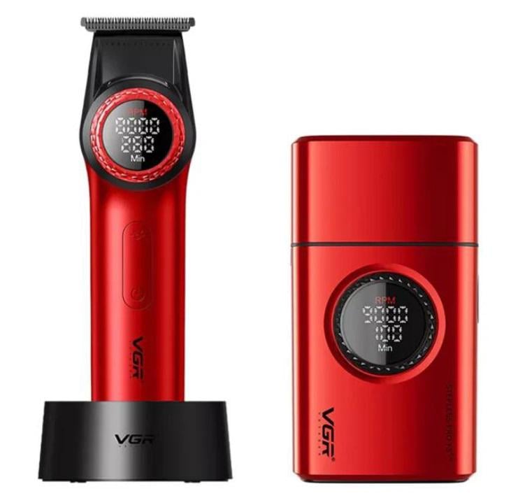Комплект для стрижки VGR V-977/V-377 Red