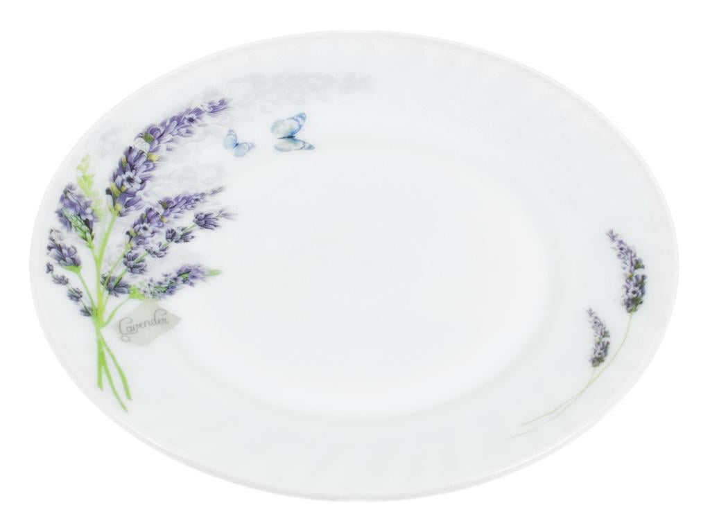 Тарелка стеклокерамическая Лаванда 20 см (MSN-30057-02-1065)