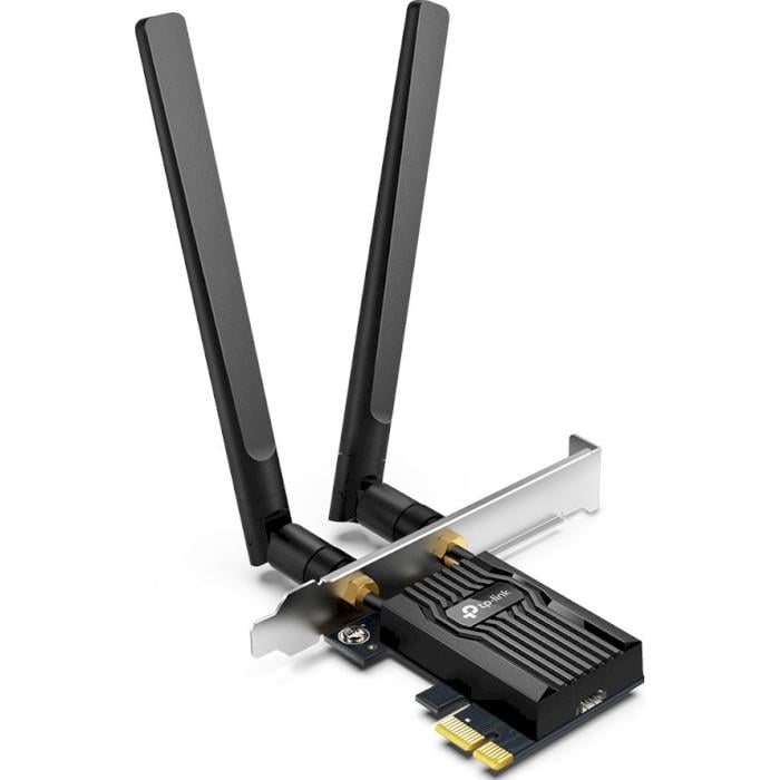 Сетевой адаптер TP-Link Archer TX55E Wi-Fi 6 Bluetooth 5.2 Black (30359540)