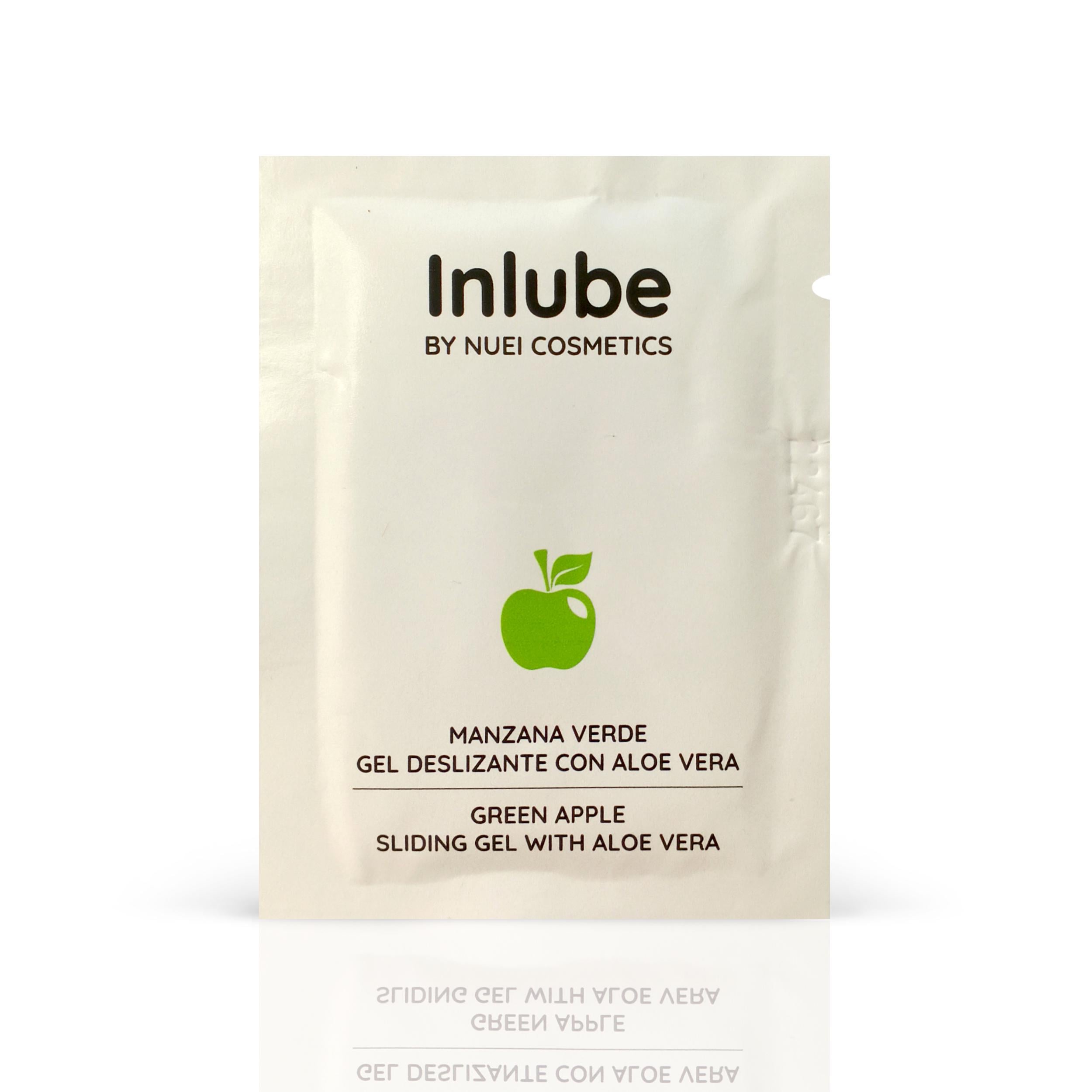 Сашет лубрикант на водной основе зеленое яблоко Inlube Nuei 5 мл