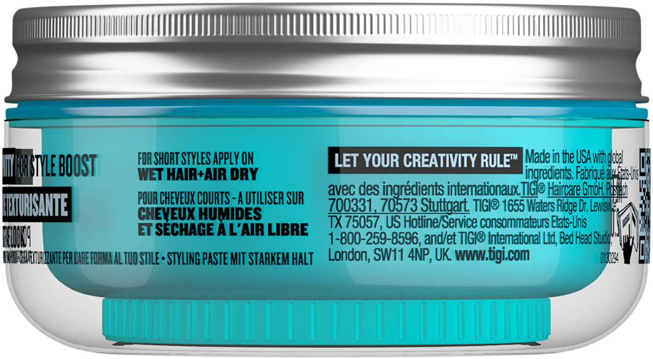 Паста для волосся текстуруюча TIGI BED HEAD MANIPULATOR 57 мл (23791522) - фото 5