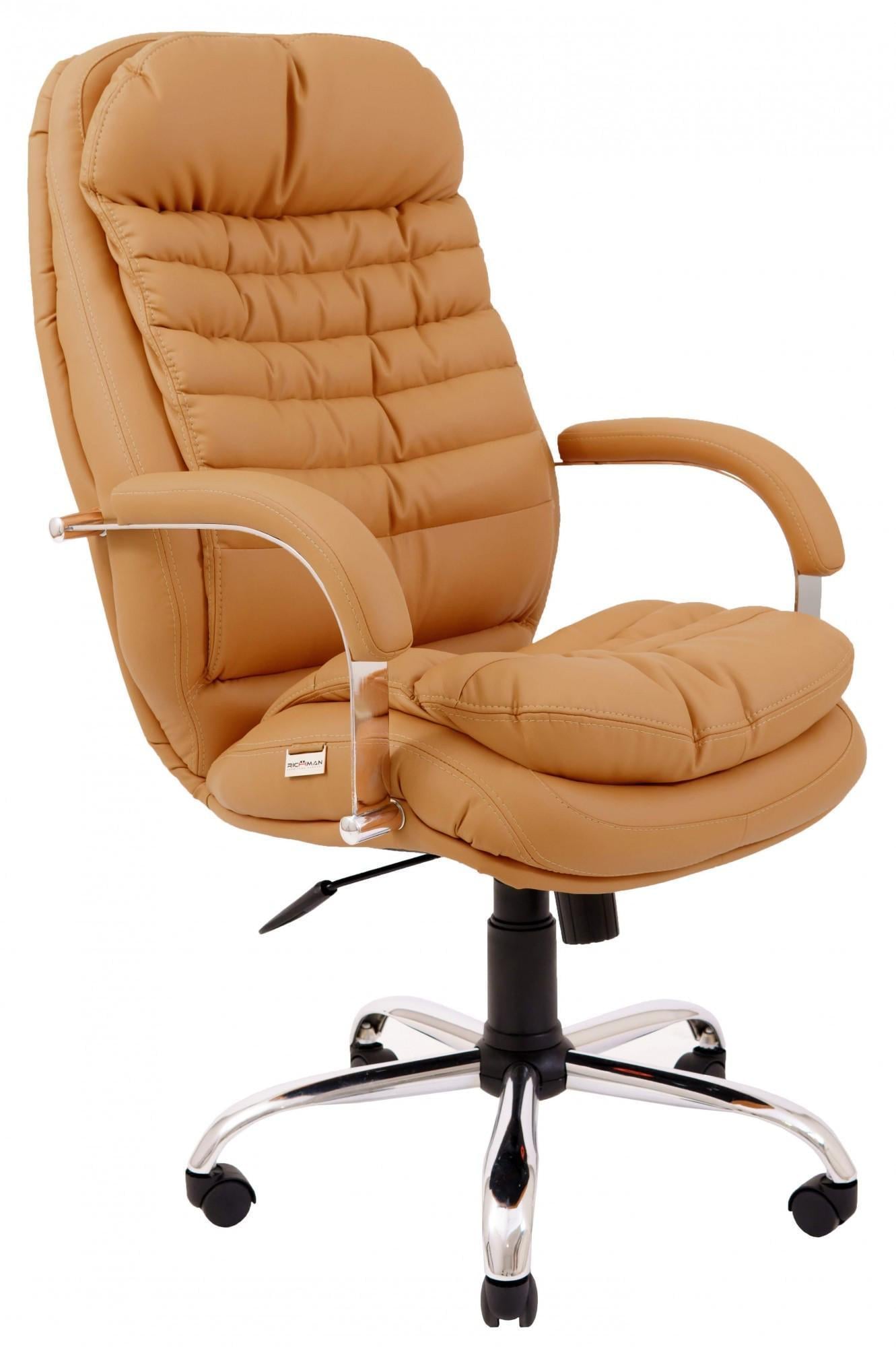 Кресло офисное компьютерное Valencia Fly 2205 Хром M1 Tilt Коричневый Кресло офисное компьютерное Valencia Fly 2205 Хром M1 Tilt Коричневый