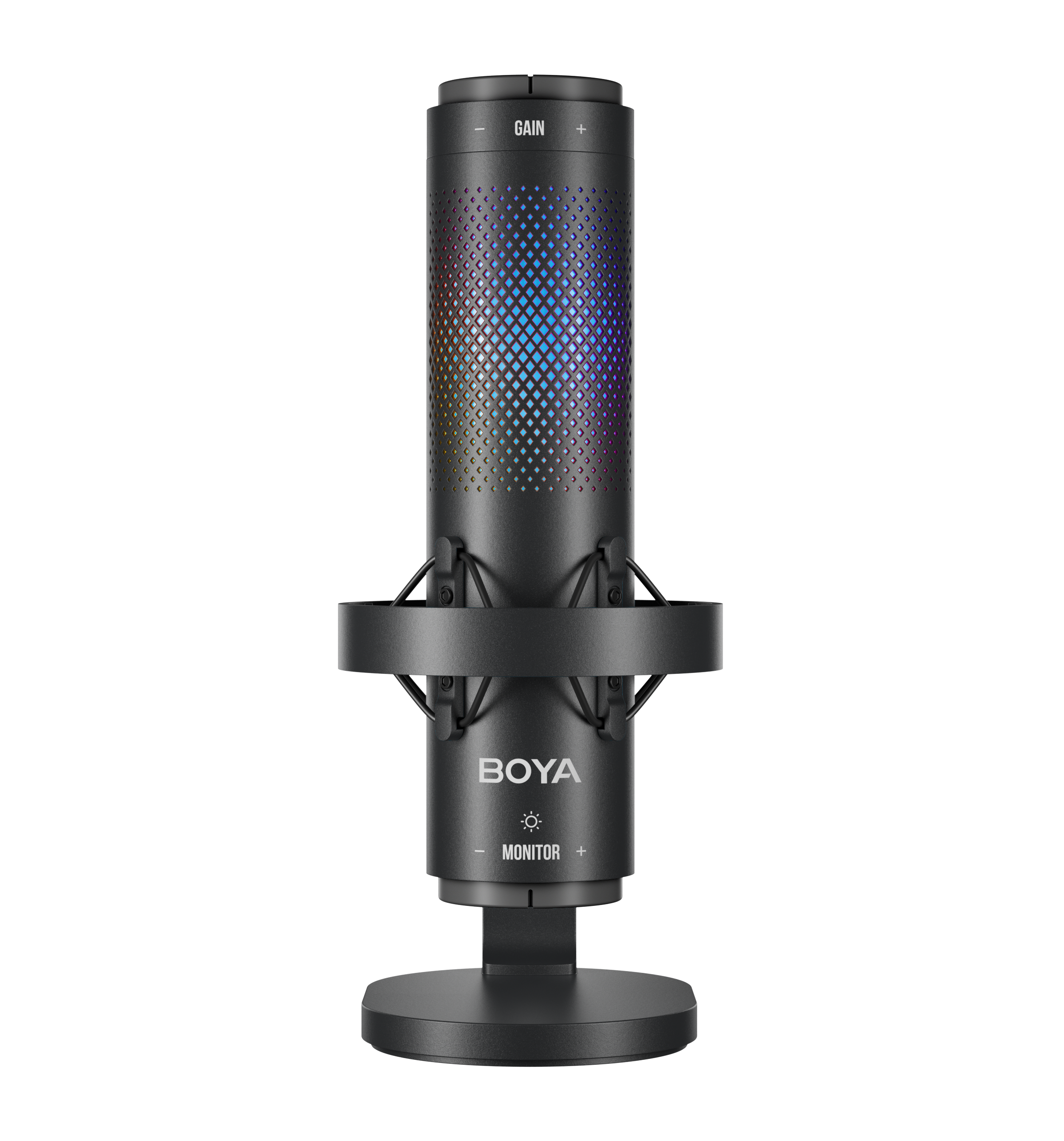 Микрофон BOYA K9 для блоггеров с RGB подсветкой и стойким пантографом (51004) - фото 9 Микрофон BOYA K9 для блоггеров с RGB подсветкой и стойким пантографом (51004) - фото 9